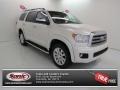 Blizzard White Pearl - Sequoia Platinum 4WD Photo No. 1