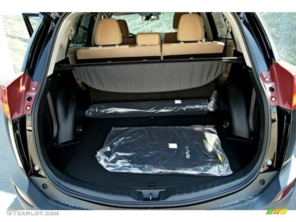 2013 RAV4 XLE AWD - Black / Beige photo #8
