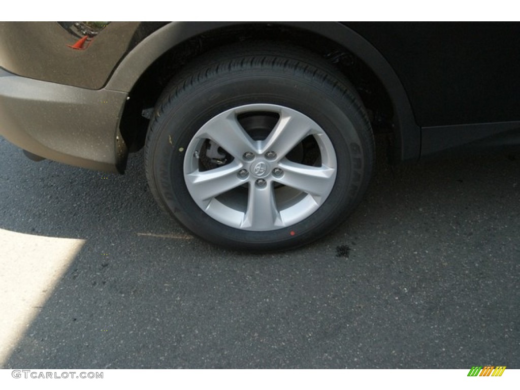 2013 RAV4 XLE AWD - Black / Beige photo #9