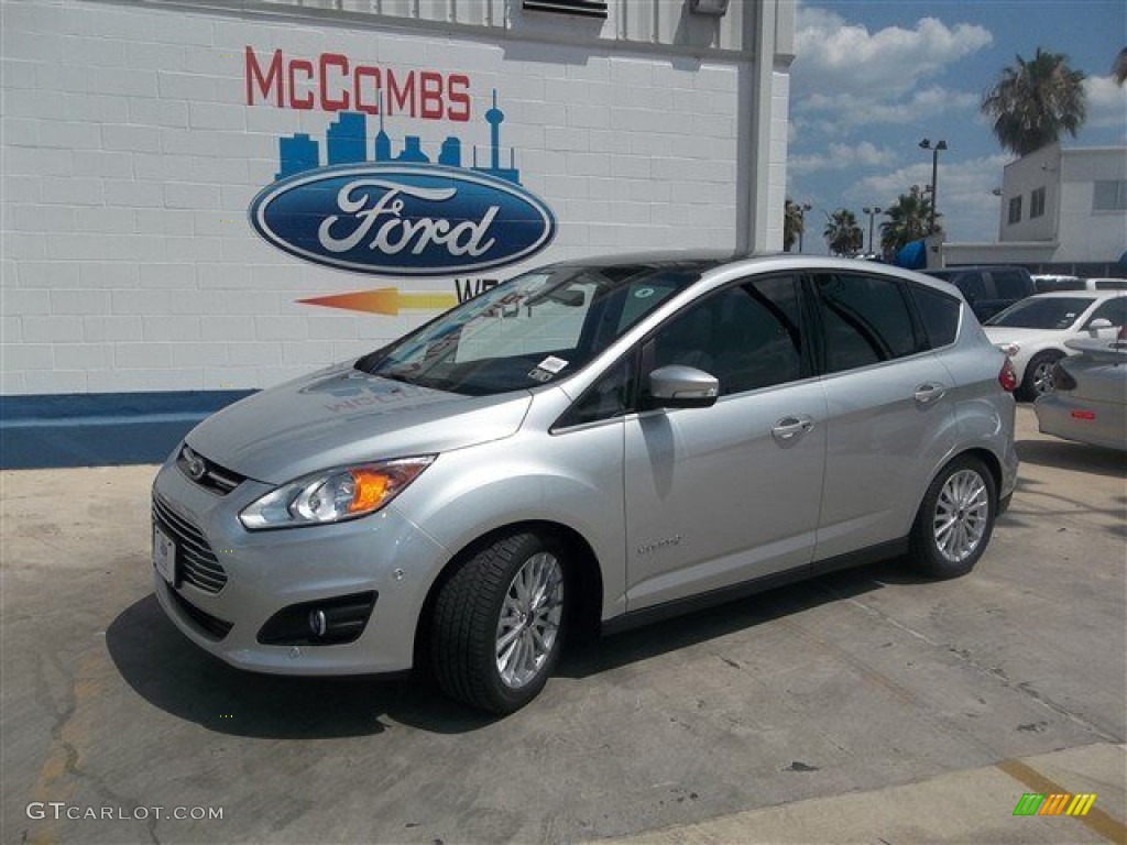 2013 C-Max Hybrid SEL - Ingot Silver / Medium Light Stone photo #1
