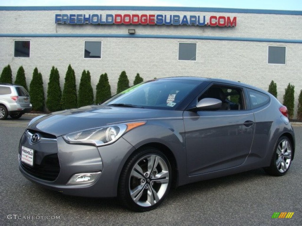 2012 Veloster  - Triathlon Gray / Black photo #1