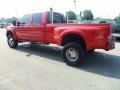 2006 Red Clearcoat Ford F350 Super Duty XLT Crew Cab 4x4 Dually  photo #5