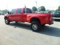 2006 Red Clearcoat Ford F350 Super Duty XLT Crew Cab 4x4 Dually  photo #7