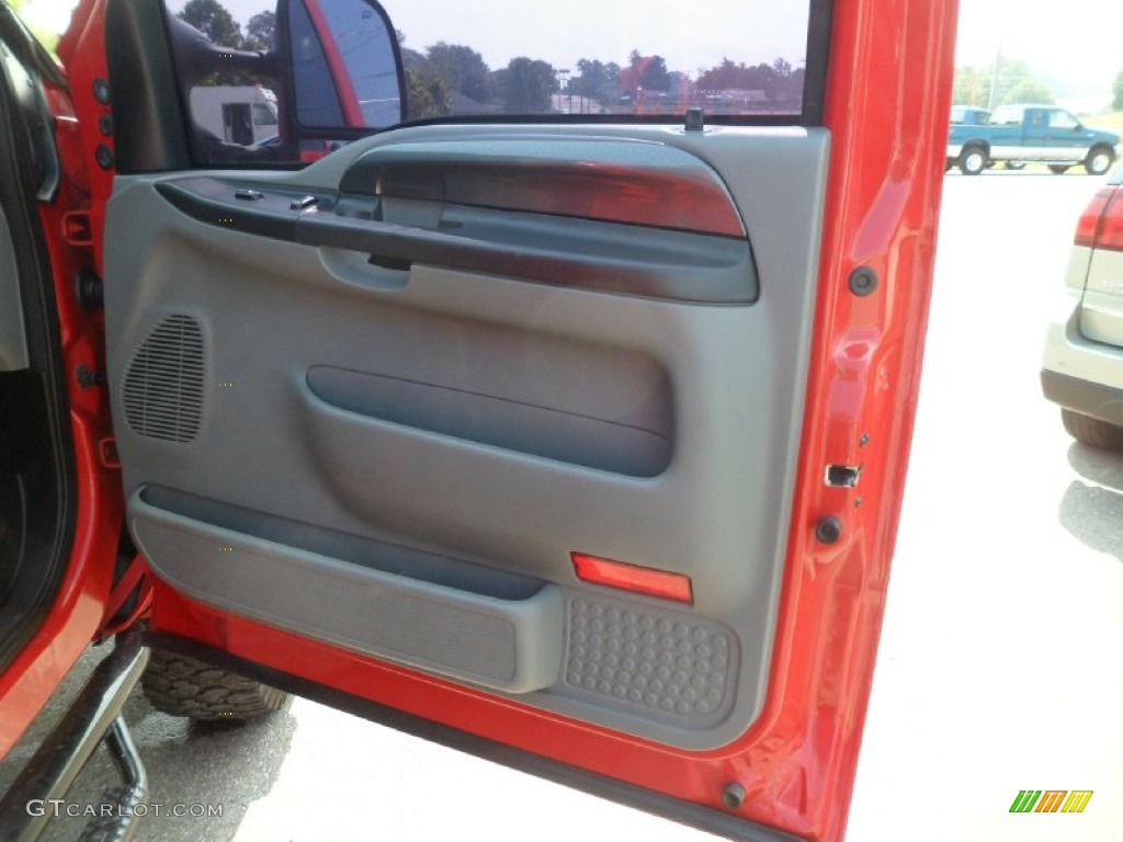 2006 F350 Super Duty XLT Crew Cab 4x4 Dually - Red Clearcoat / Dark Flint photo #19