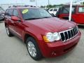 2010 Inferno Red Crystal Pearl Jeep Grand Cherokee Limited 4x4  photo #7