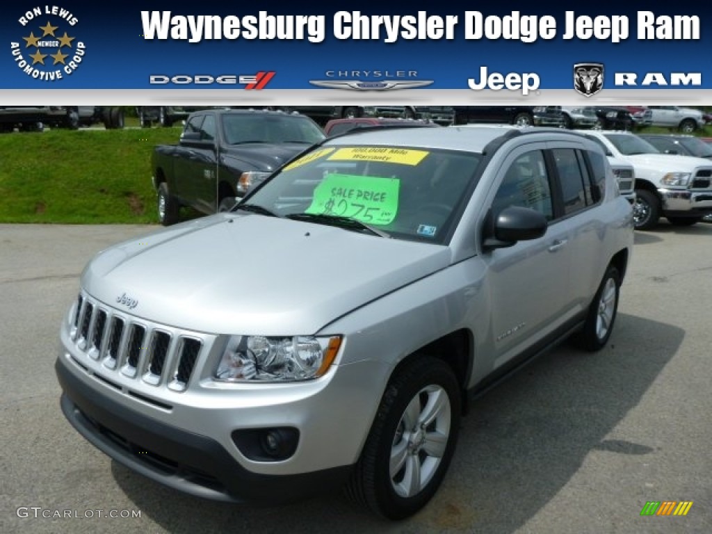 Bright Silver Metallic Jeep Compass