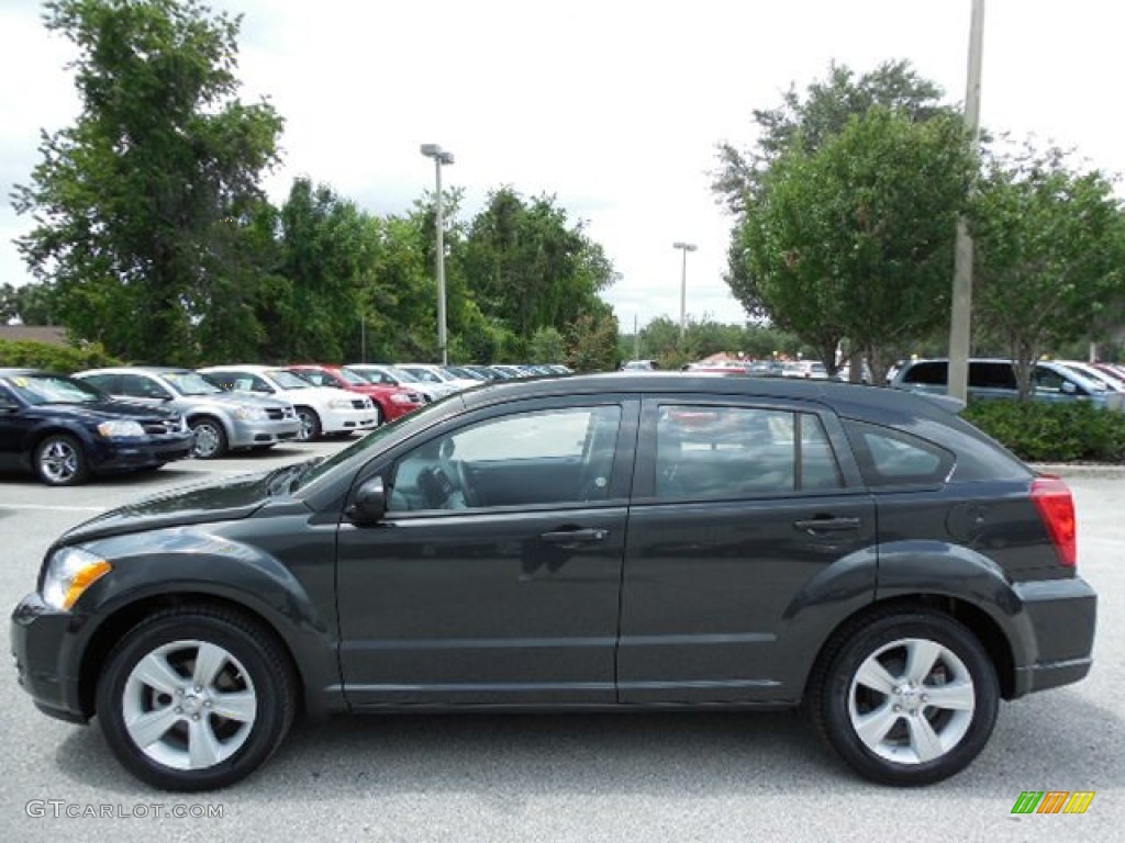 2011 Caliber Mainstreet - Mineral Gray Metallic / Dark Slate Gray photo #2