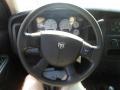 2004 Dodge Ram 2500 Dark Slate Gray Interior Steering Wheel Photo