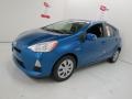 2013 Blue Streak Metallic Toyota Prius c Hybrid Two  photo #3