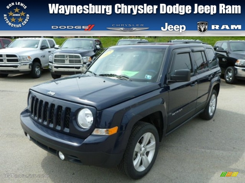 True Blue Pearl Jeep Patriot