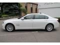 Mineral White Metallic - 7 Series 740Li Sedan Photo No. 8