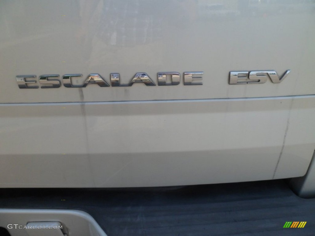 2005 Escalade ESV Platinum AWD - White Diamond / Shale photo #11