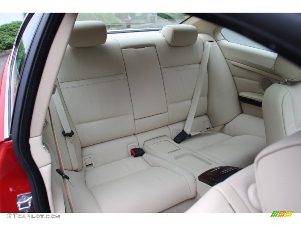 2012 BMW 3 Series 335i Coupe Rear Seat Photo #83061747