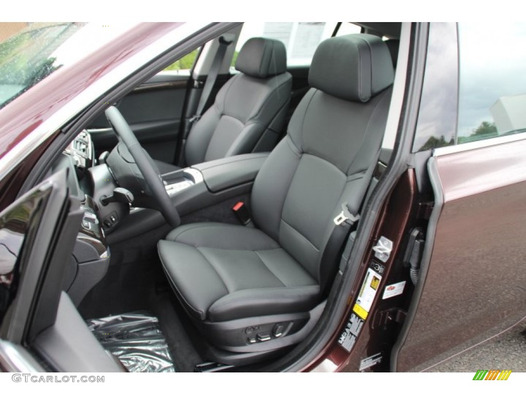 2013 BMW 5 Series 550i xDrive Gran Turismo Front Seat Photo #83062149
