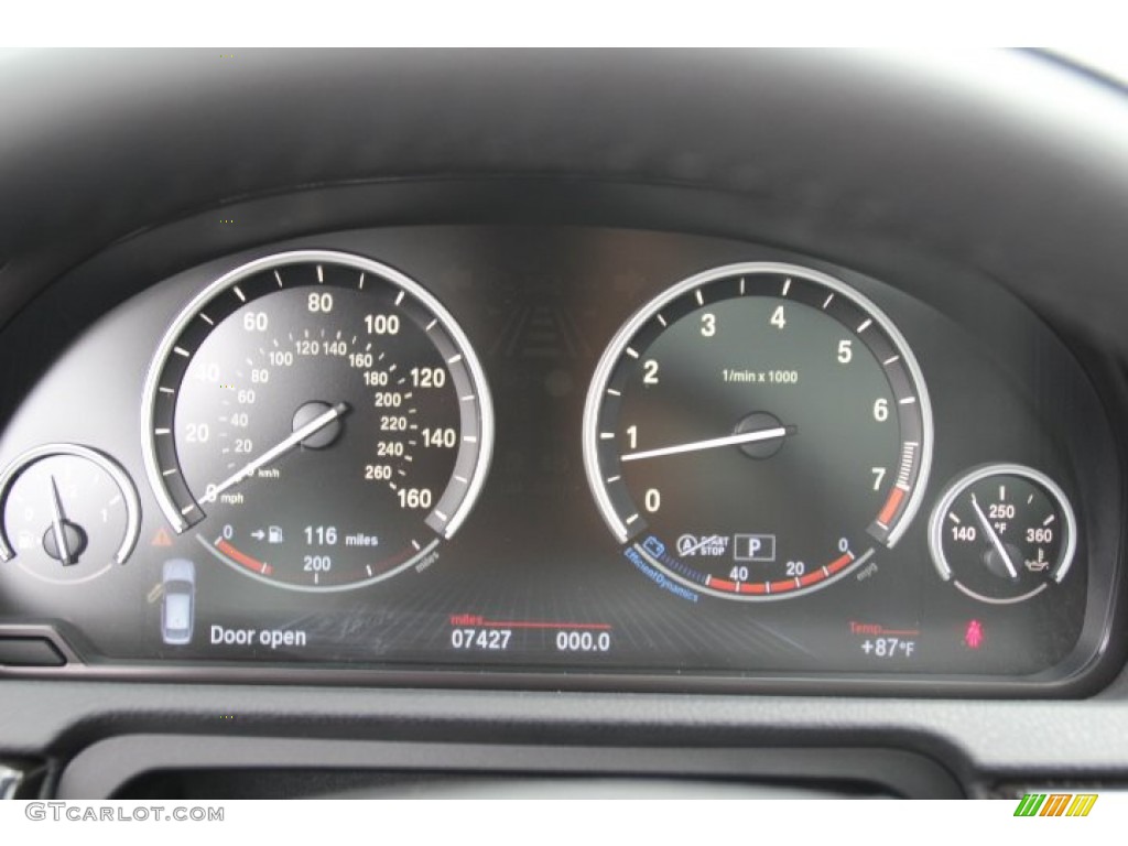 2013 BMW 5 Series 550i xDrive Gran Turismo Gauges Photo #83062275
