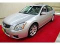 2007 Radiant Silver Metallic Nissan Maxima 3.5 SE  photo #3