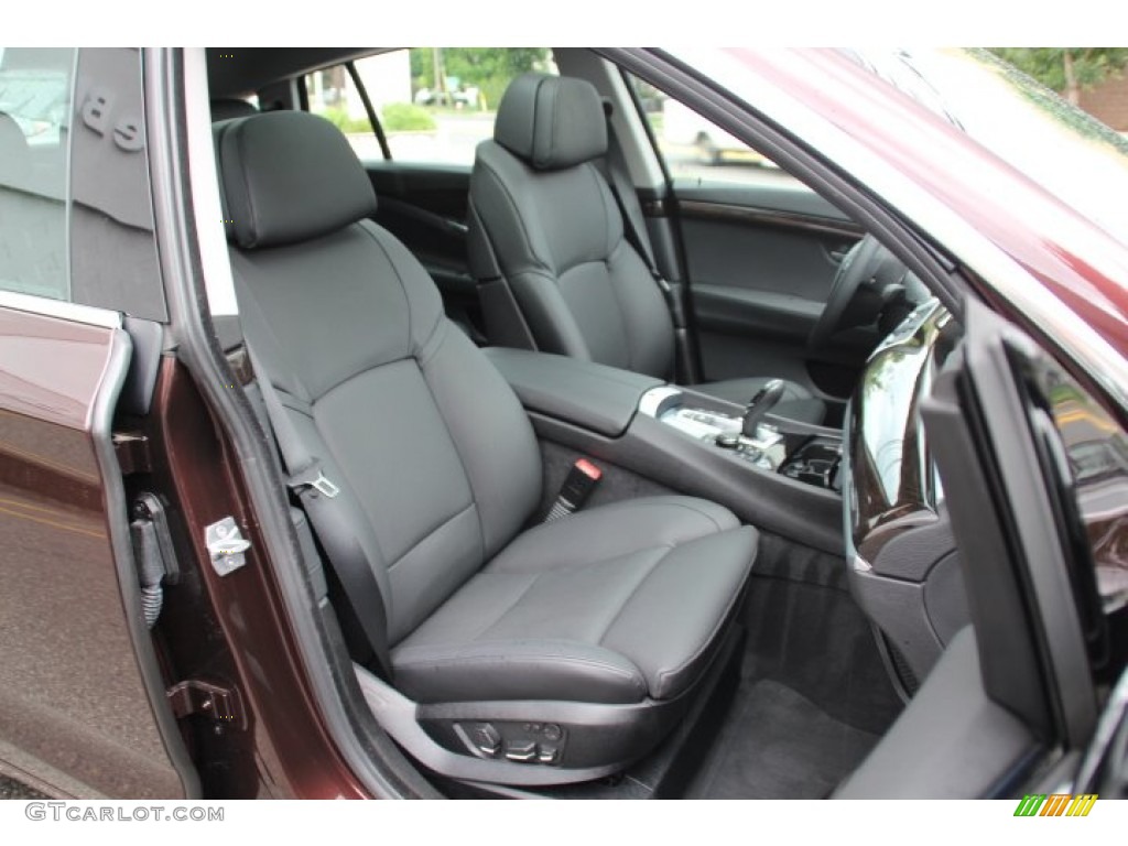 2013 BMW 5 Series 550i xDrive Gran Turismo Front Seat Photo #83062446