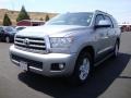 2008 Silver Sky Metallic Toyota Sequoia Limited 4WD  photo #2