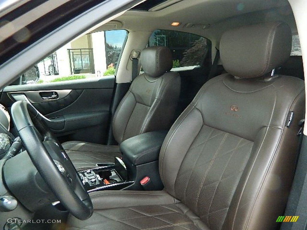 Chestnut Interior 2010 Infiniti FX 35 AWD Photo #83063004