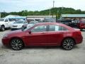 Deep Cherry Red Crystal Pearl Coat - 200 S Sedan Photo No. 2
