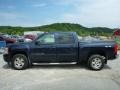 2008 Dark Blue Metallic Chevrolet Silverado 1500 LT Crew Cab 4x4  photo #2