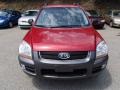 2007 Volcanic Red Kia Sportage LX V6 4WD  photo #3