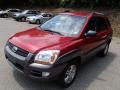 2007 Volcanic Red Kia Sportage LX V6 4WD  photo #4