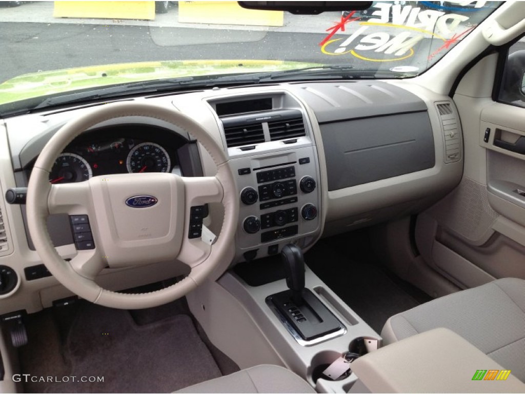 2012 Ford Escape XLT 4WD Stone Dashboard Photo #83065701