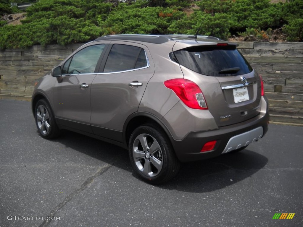 2013 Encore Premium - Cocoa Silver Metallic / Ebony photo #7