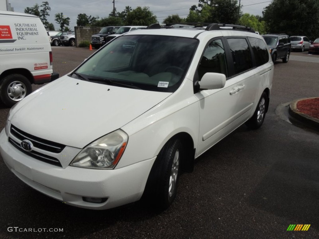 White 2007 Kia Sedona EX Exterior Photo #83065836
