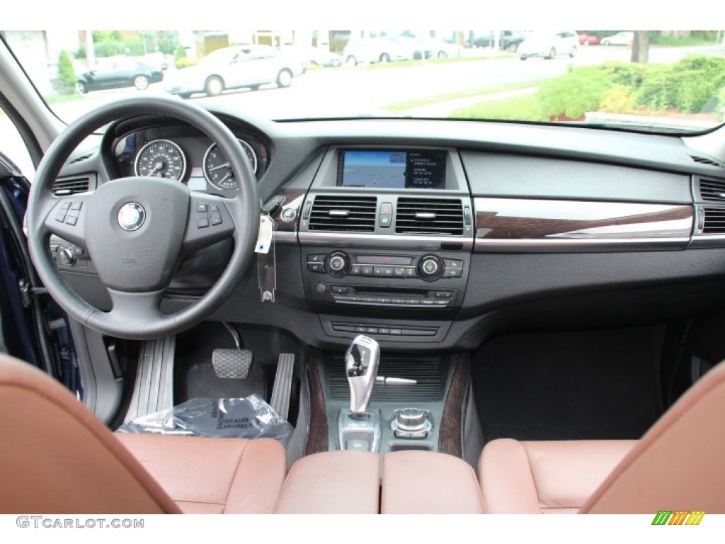 2011 BMW X5 xDrive 35i Cinnamon Dashboard Photo #83066118