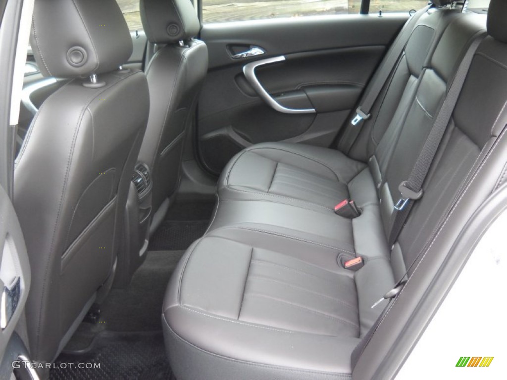 Ebony Interior 2013 Buick Regal Standard Regal Model Photo #83066160