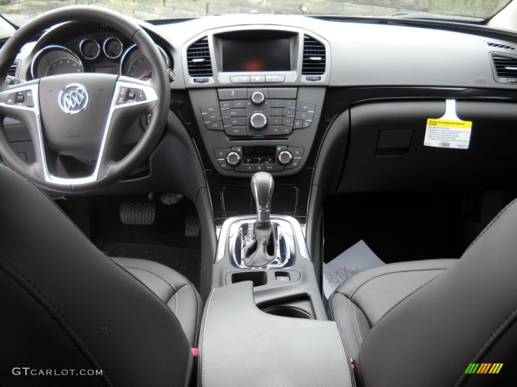 2013 Buick Regal Standard Regal Model Ebony Dashboard Photo #83066173