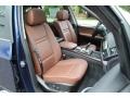2011 BMW X5 Cinnamon Interior Front Seat Photo