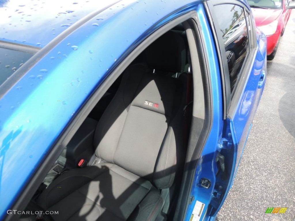 2007 Sentra SE-R Spec V - Sapphire Blue / SE-R Charcoal photo #5