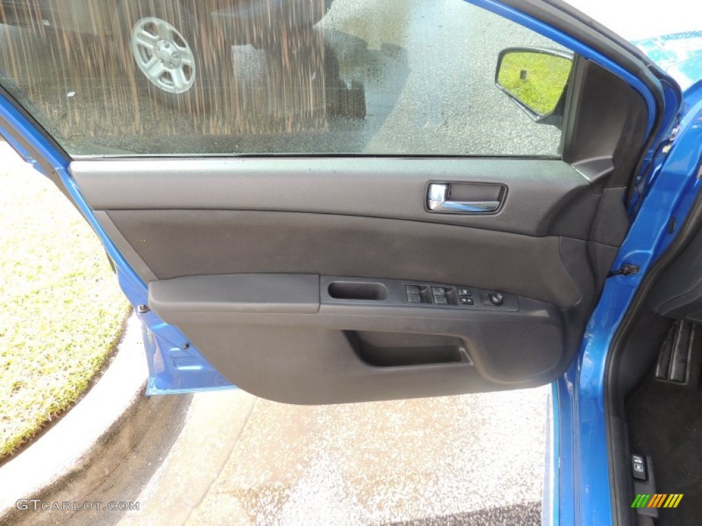 2007 Sentra SE-R Spec V - Sapphire Blue / SE-R Charcoal photo #6