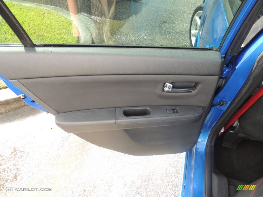 2007 Sentra SE-R Spec V - Sapphire Blue / SE-R Charcoal photo #8
