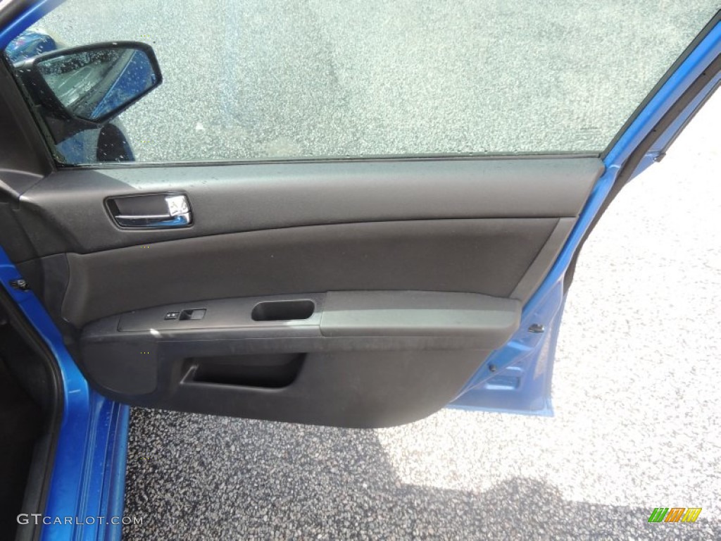 2007 Sentra SE-R Spec V - Sapphire Blue / SE-R Charcoal photo #11