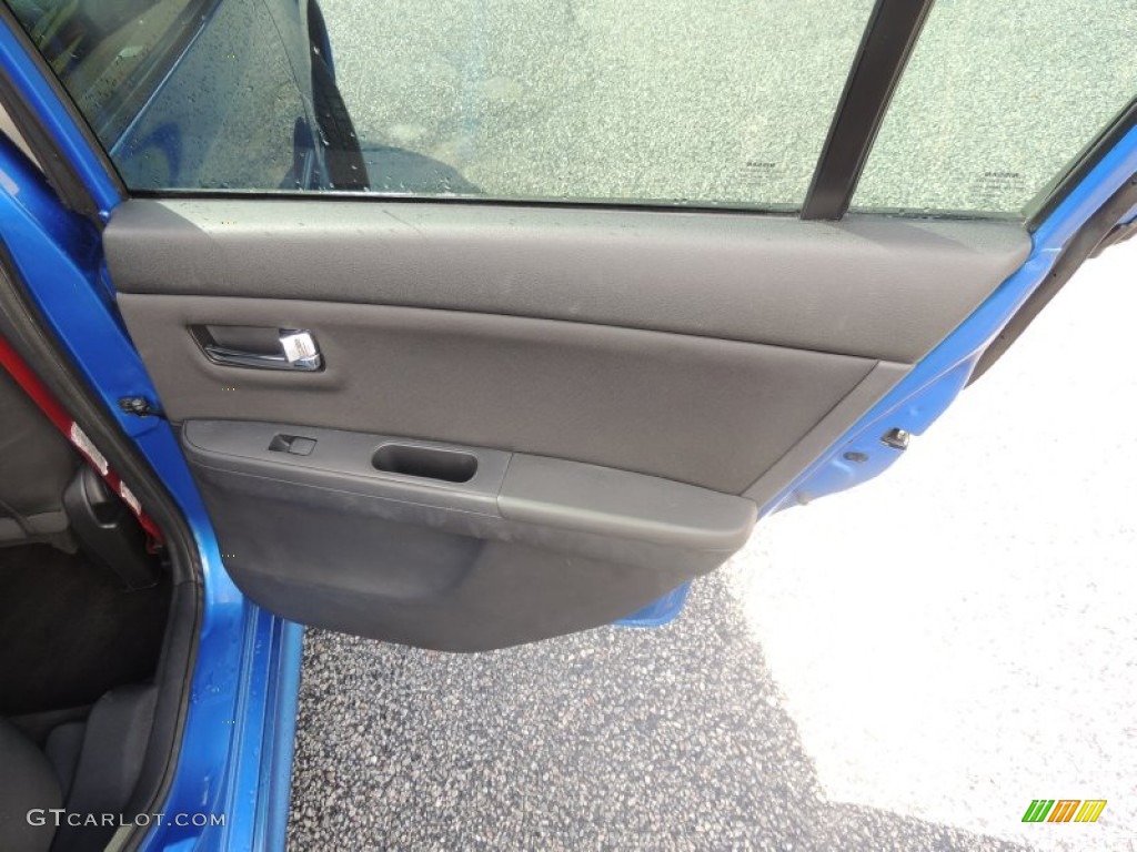 2007 Sentra SE-R Spec V - Sapphire Blue / SE-R Charcoal photo #13