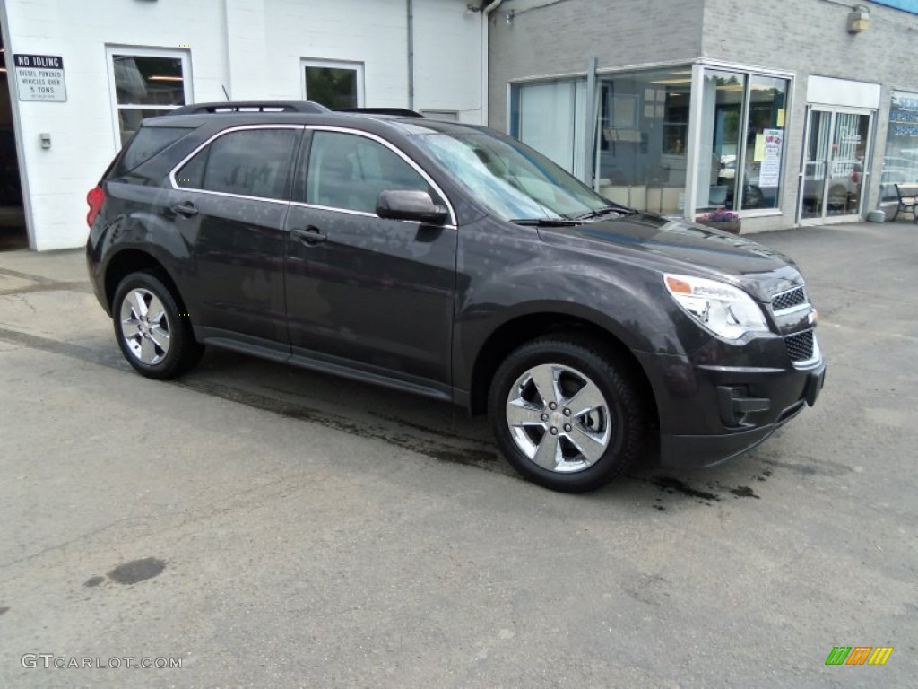 2013 Equinox LT AWD - Tungsten Metallic / Light Titanium/Jet Black photo #3