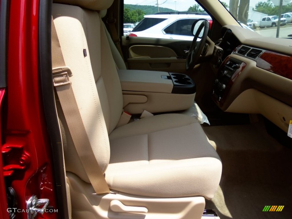 Light Cashmere/Dark Cashmere Interior 2013 Chevrolet Suburban 2500 LS 4x4 Photo #83067051