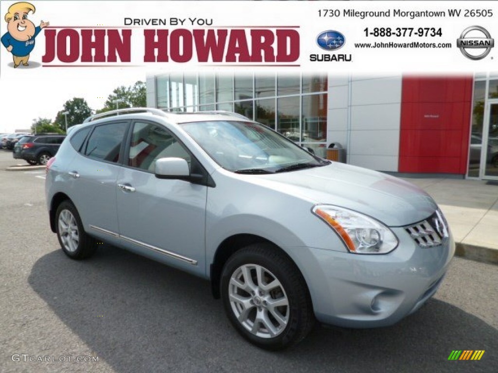 2011 Rogue SL AWD - Silver Ice Metallic / Gray photo #1