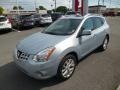 2011 Silver Ice Metallic Nissan Rogue SL AWD  photo #3