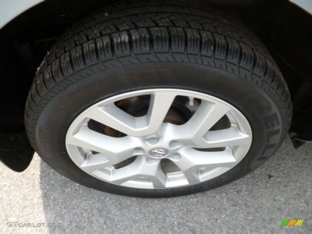 2011 Rogue SL AWD - Silver Ice Metallic / Gray photo #11