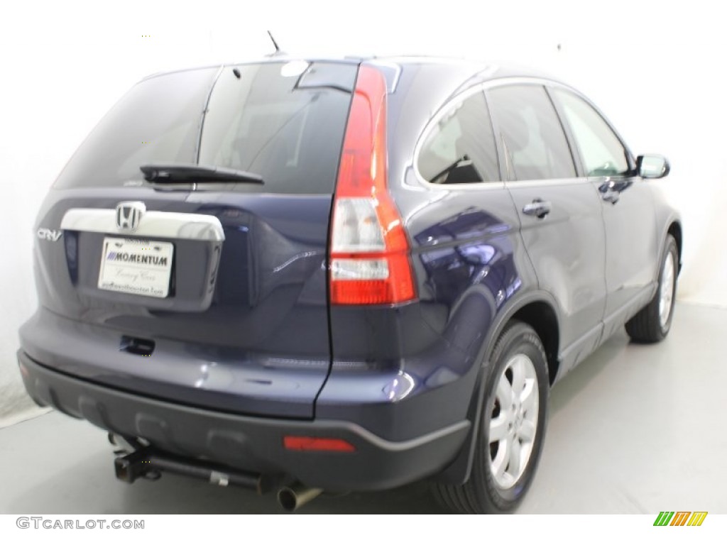 2008 CR-V EX-L 4WD - Royal Blue Pearl / Gray photo #3