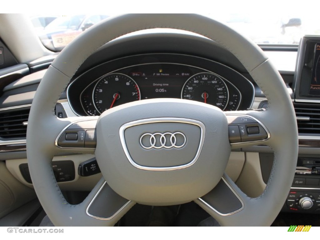 2013 Audi A6 3.0T quattro Sedan Steering Wheel Photos