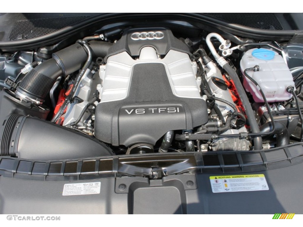 2013 Audi A6 3.0T quattro Sedan Engine Photos