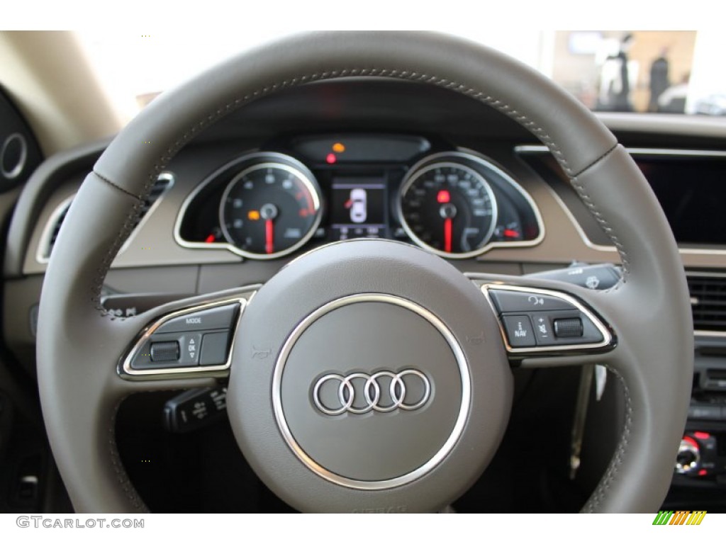 2013 A5 2.0T quattro Coupe - Cuvee Silver Metallic / Velvet Beige/Moor Brown photo #29