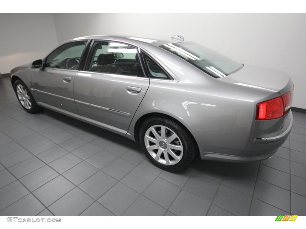 Atlas Grey Metallic 2004 Audi A8 L 4.2 quattro Exterior Photo #83071179