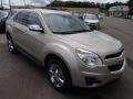 2013 Champagne Silver Metallic Chevrolet Equinox LT AWD  photo #2